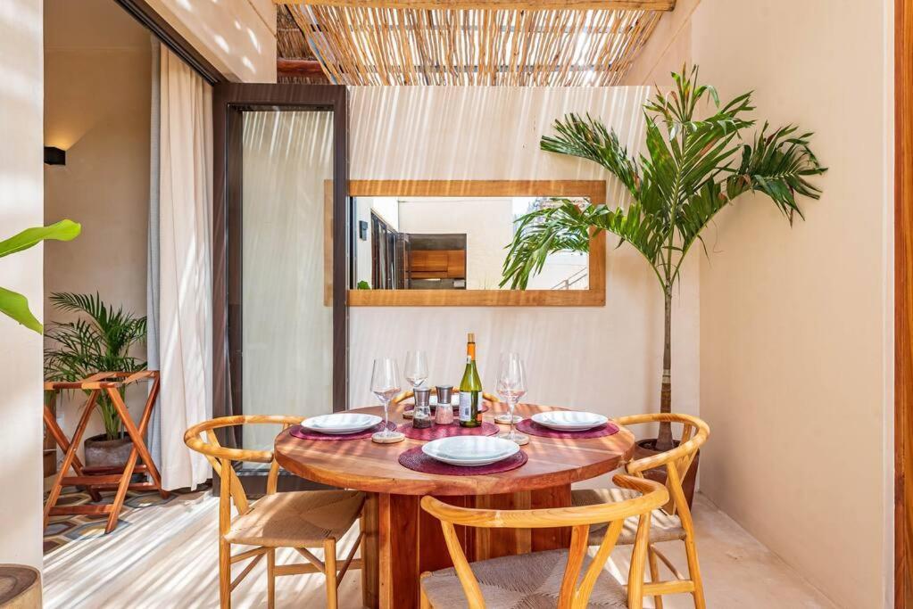 @Villa.Akbal- 2Bd Rooftop W/ Open Dinning Room Tulum Ngoại thất bức ảnh